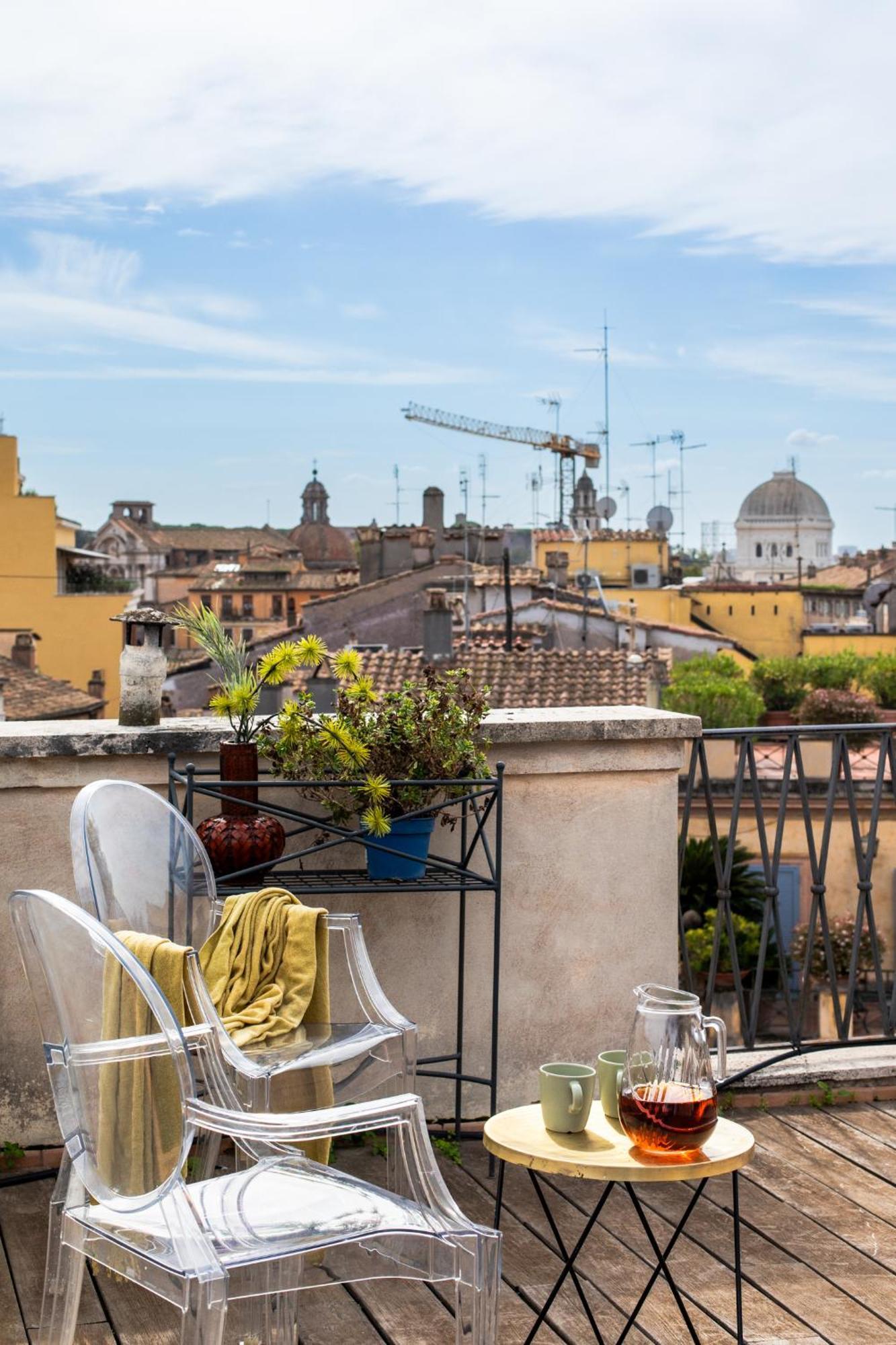 Penthouse Rome Capitol公寓 外观 照片