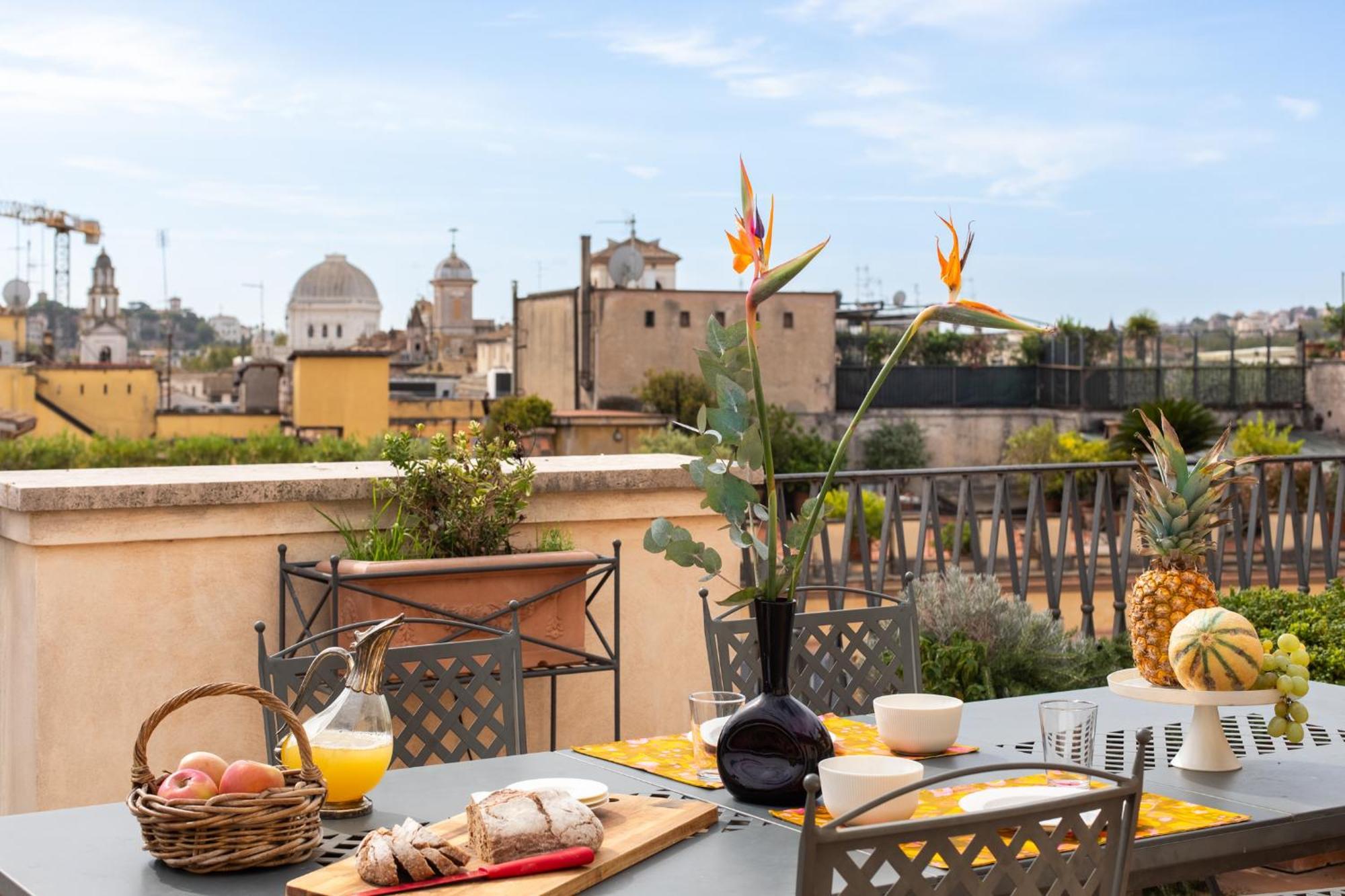 Penthouse Rome Capitol公寓 外观 照片