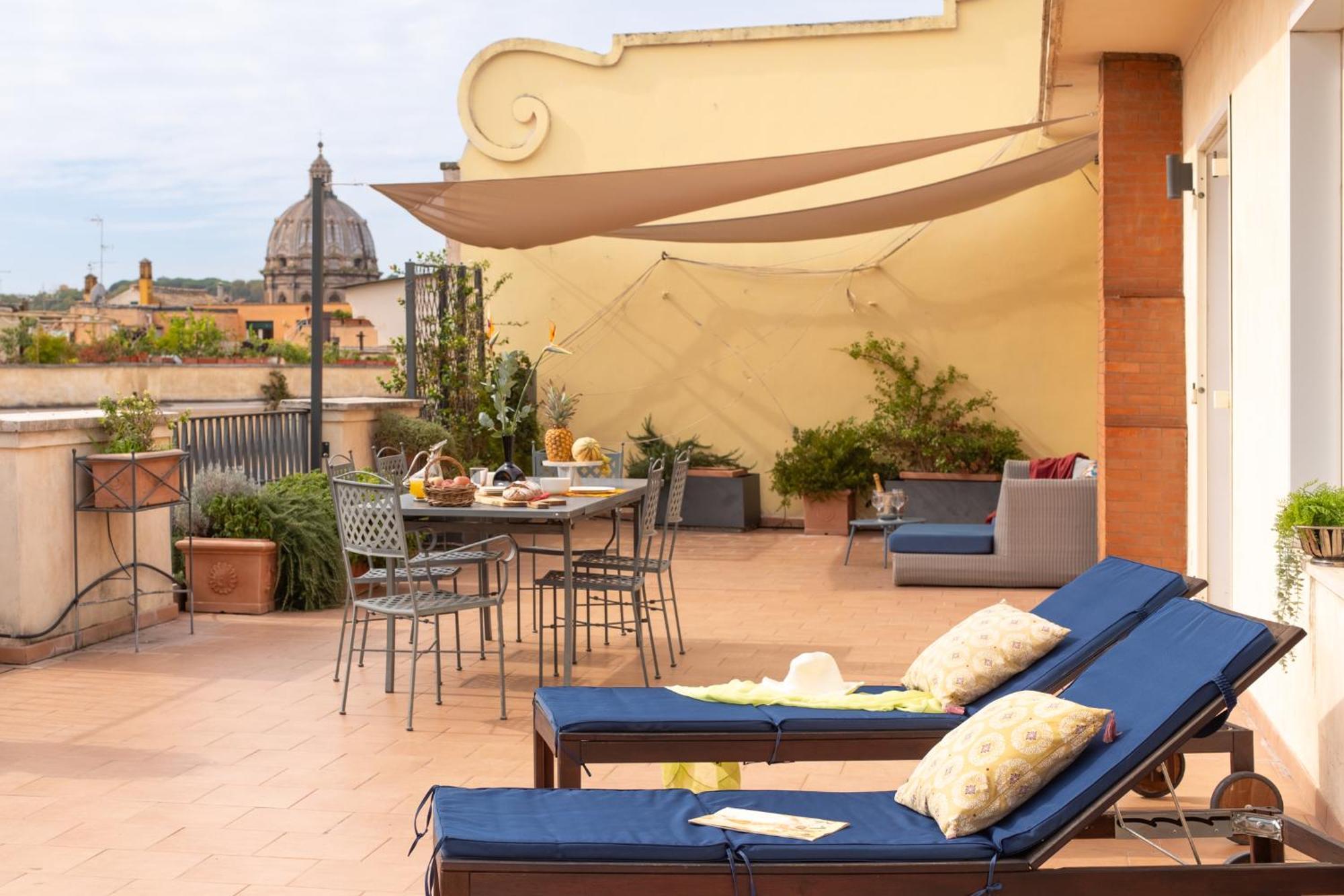 Penthouse Rome Capitol公寓 外观 照片