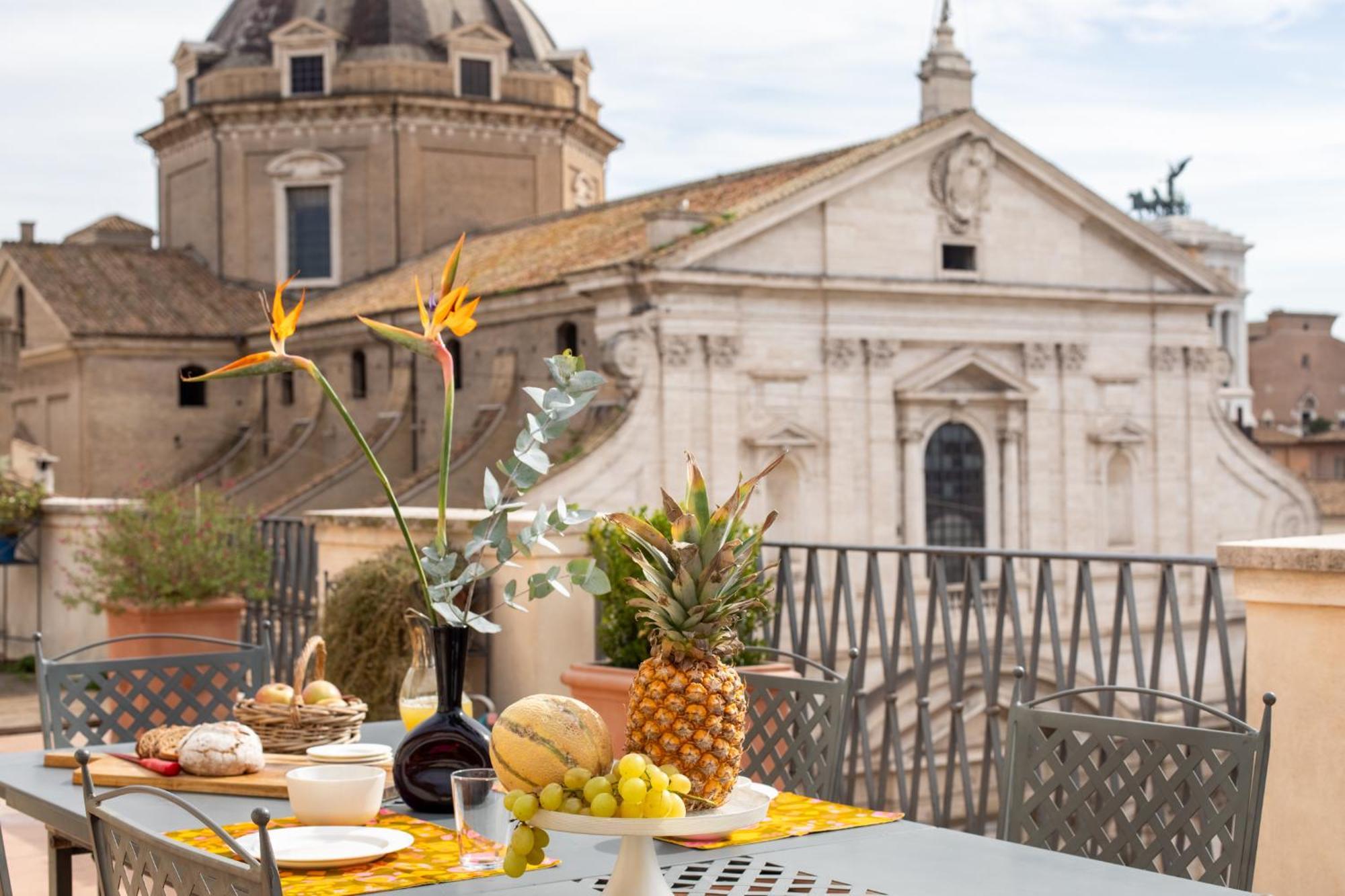 Penthouse Rome Capitol公寓 外观 照片