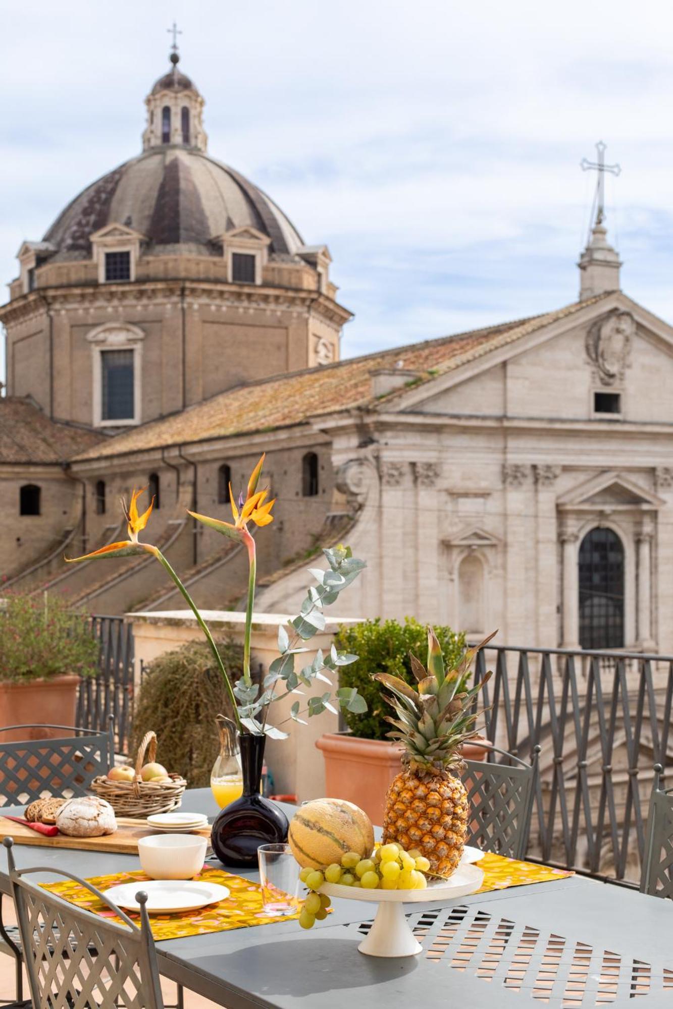 Penthouse Rome Capitol公寓 外观 照片